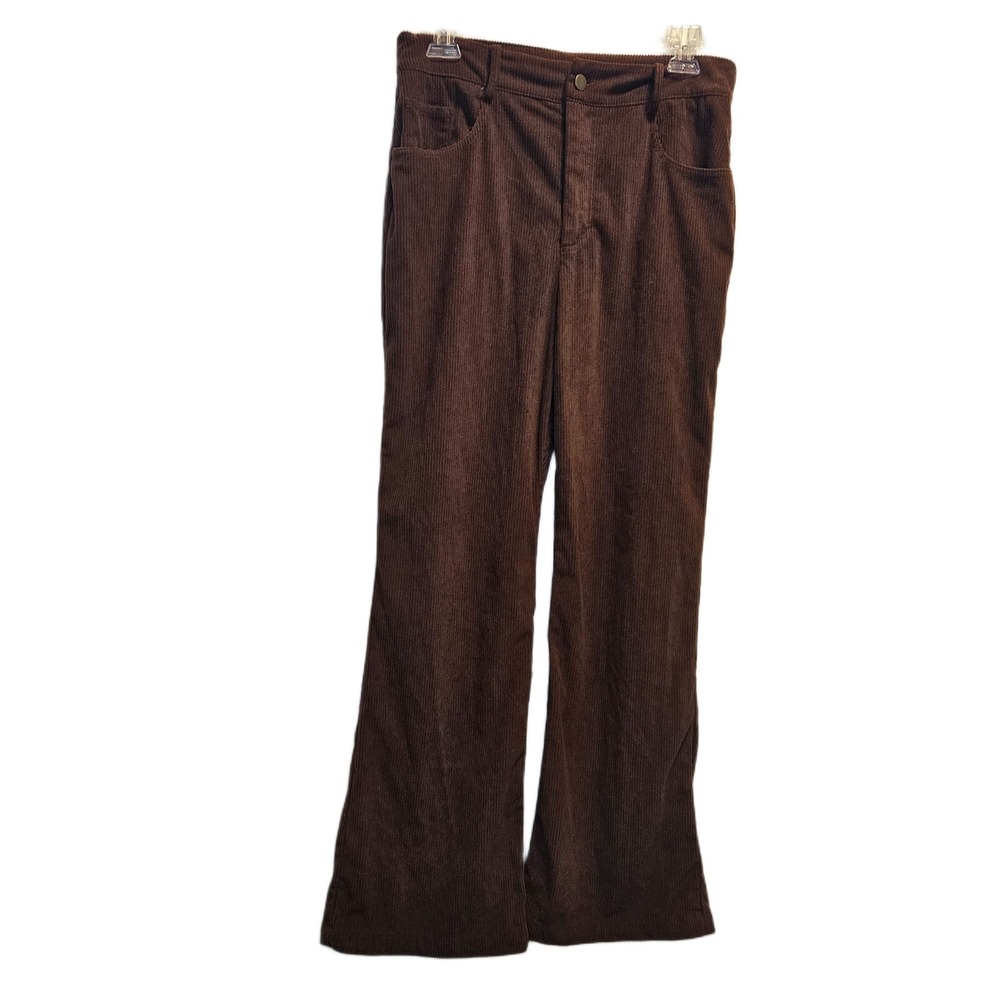 Cider Size Medium Brown Corduroy Flare Bootcut Pants